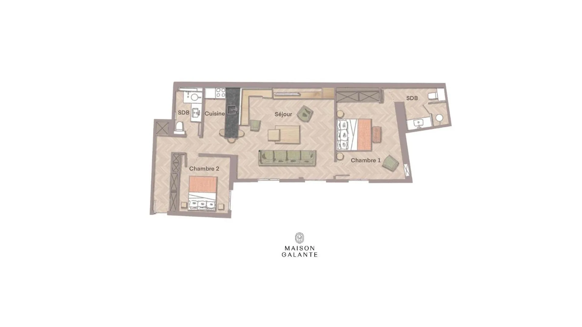 Maison Galante - Serviced In Champs-elysees Apartment *